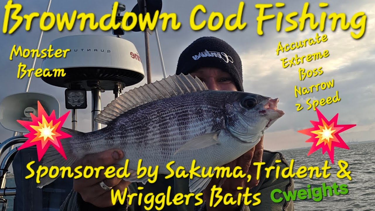 Ловля трески с малых лодок, ловля солентов, точная ловля на Browndown, катушки Boss Extreme, южно...