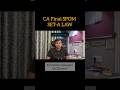 CA Final Set A Law preparation Strategy #setA #Spom #cafinal #icai