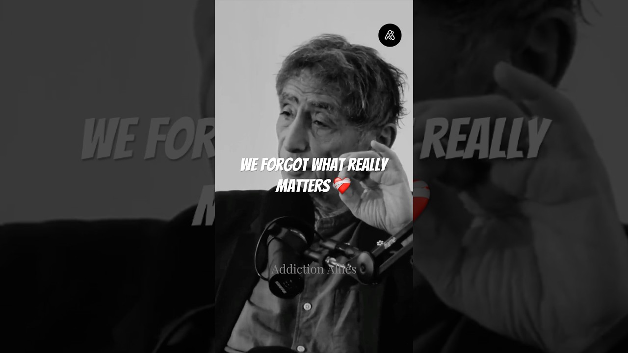 Why Modern Culture Is Making You Feel Empty (Dr. Gabor Maté Explains)