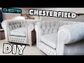 Изготовление кресла Chesterfield своими руками DIY