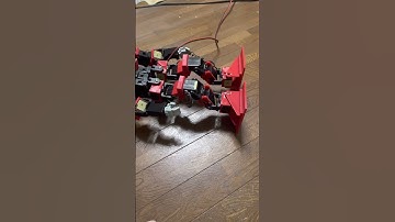 【2足歩行ロボット】オニュー仰向け起き上がり失敗
