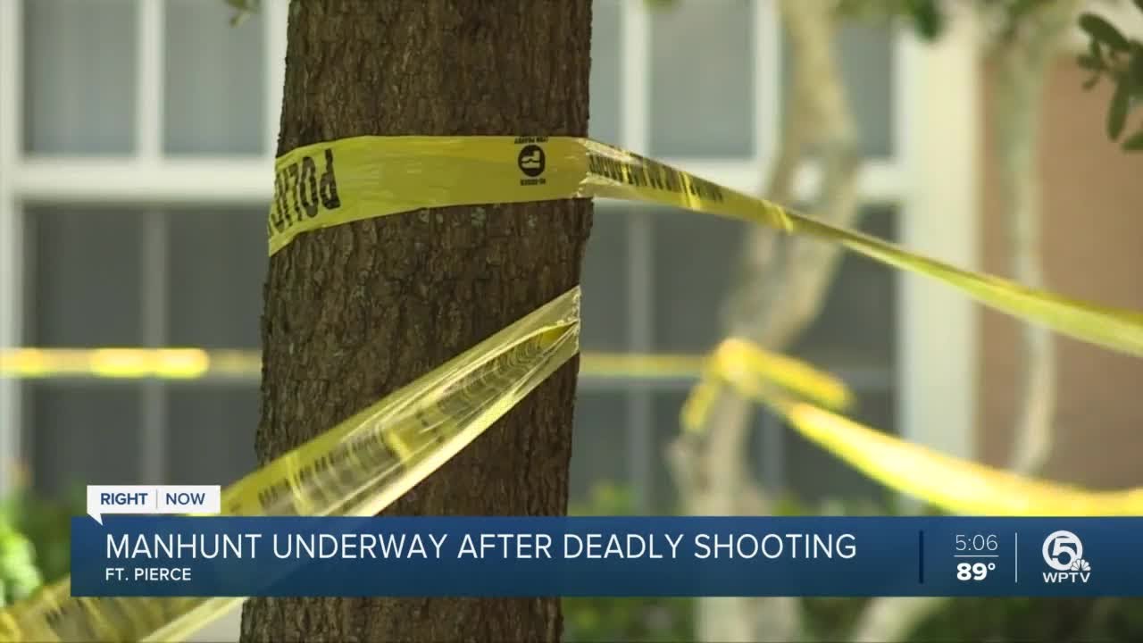 Manhunt underway after deadly shooting at Fort Pierce apartment complex ...