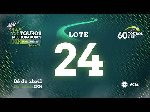 LOTE 24 V7030521 - 14º Leilão de Touros Melhoradores Nelore OL - Edição Virtual