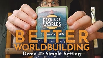 Build a Fantasy Setting in 10 Minutes with DECK OF WORLDS