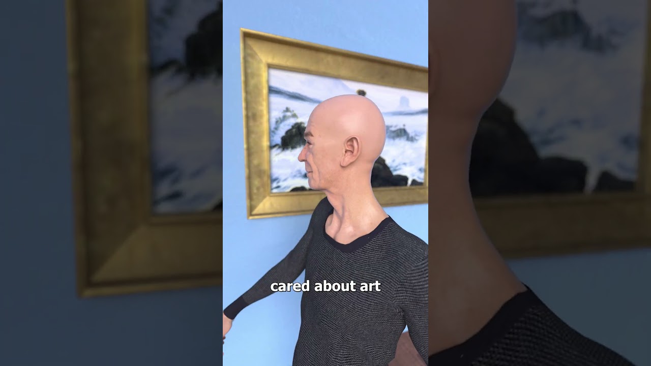 The Stroke That Made Him An Artist 😮