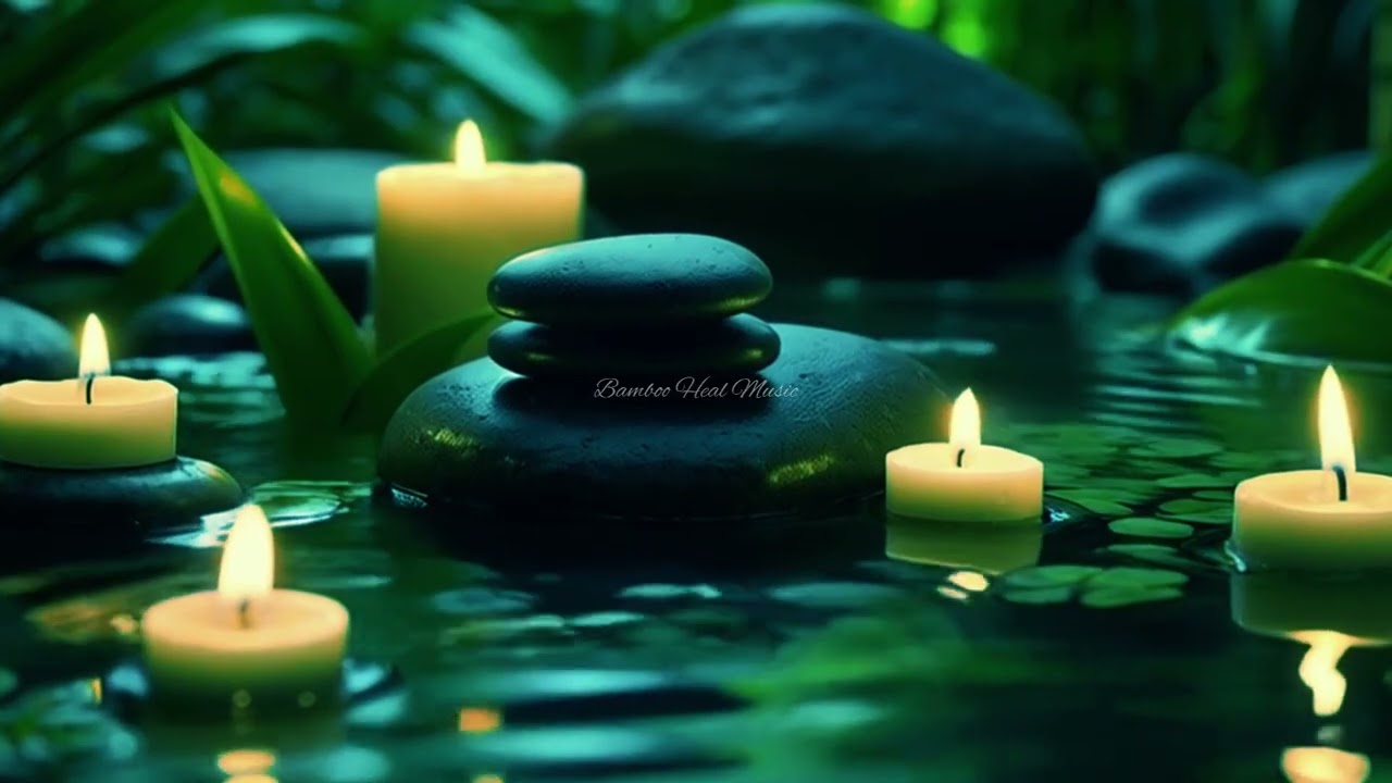 Drift Off Fast! 💧 Calming Bamboo Water Sleep Music for Meditation and Total Relaxation