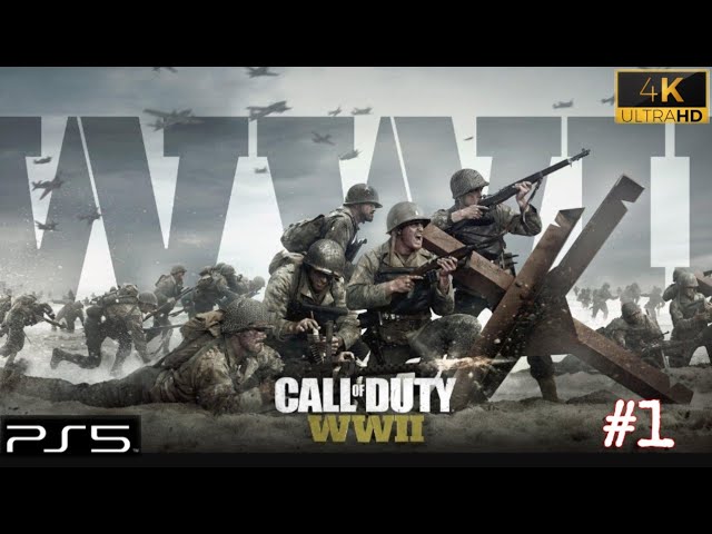 Call of Duty: WWII Gameplay (PC HD) [1080p60FPS] 