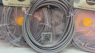 CAB-CAT6UTP-5M  --  COMMANDO CopperX Cat6 Pure Copper UTP 24AWG, Patch Cable, 5M