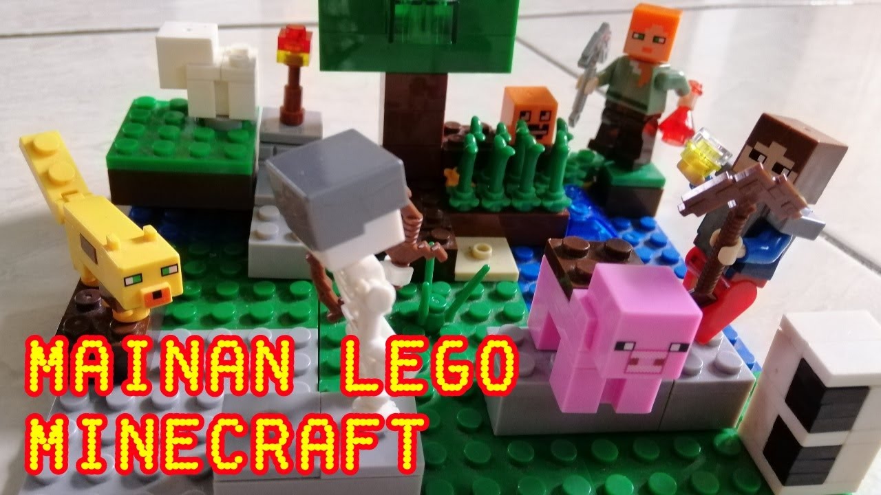  MAINAN  LEGO MINECRAFT  YouTube