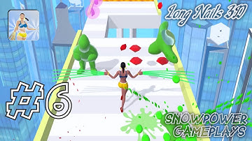 Long Nails 3D - All levels Mobile Gameplay Walkthrough levels 11-12