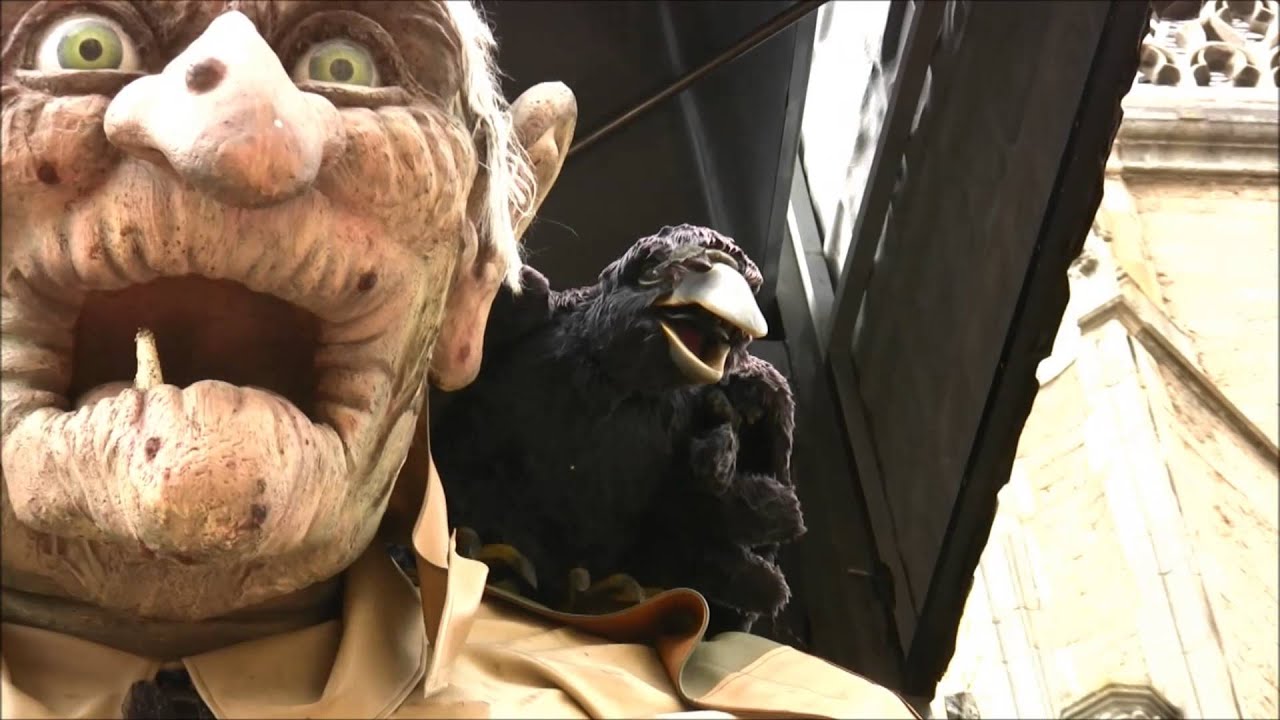 spookhuis Thriller (Lemmerman) Eucalypta en haar kraai en onride zomerkermis Deventer 2014