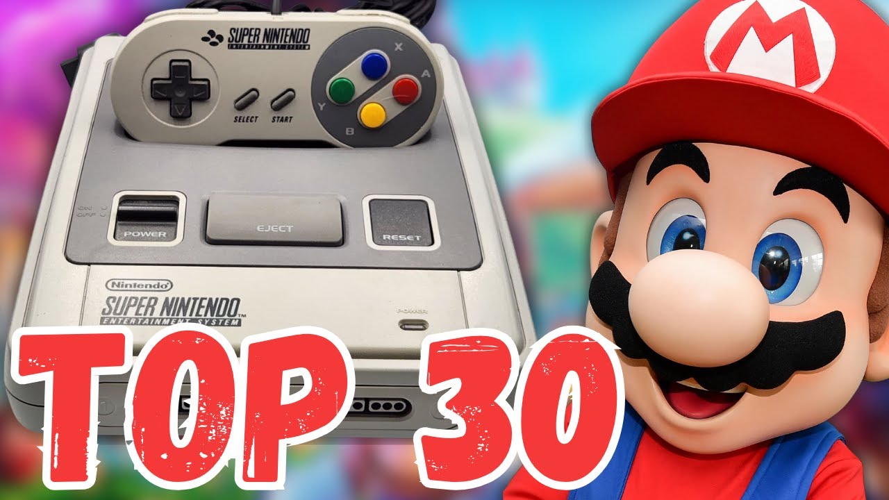 Meine Top 30 Super Nintendo (SNES) Spiele aller Zeiten! Part 1