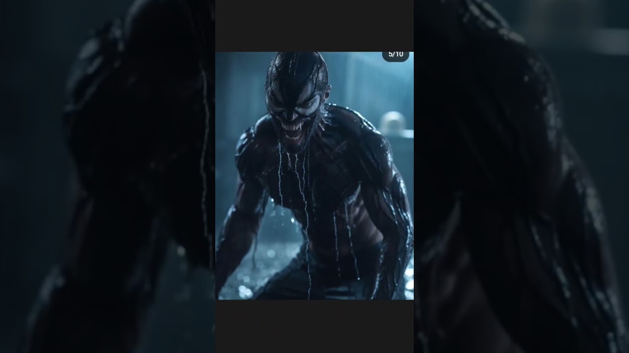 1-5 Venom Transformation Angry in Marval Avengers