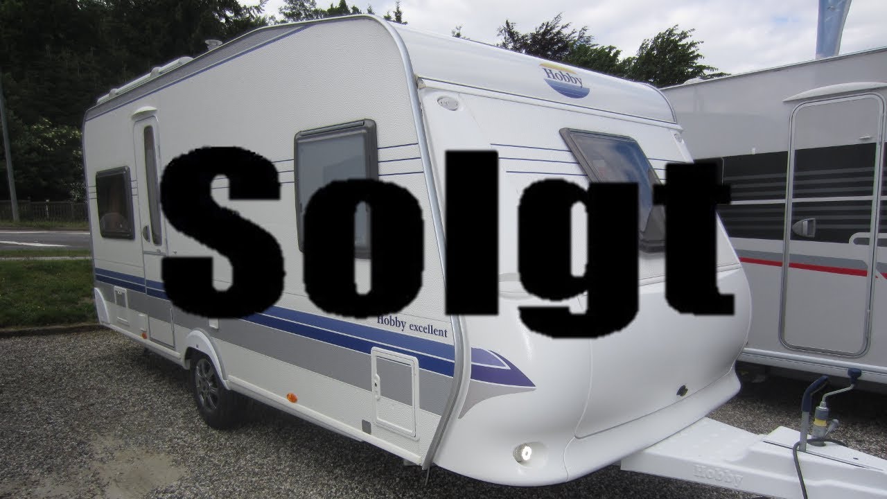 Hobby 495 UFe Excellent 2008 Campingvogn YouTube