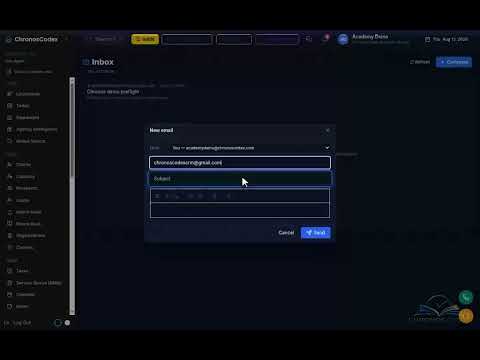 Send Email from Your Agency Inbox — Live Demo