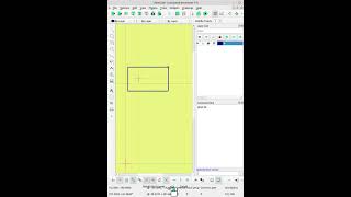 How to Draw a Rectangle Using @Dimension in LibreCAD