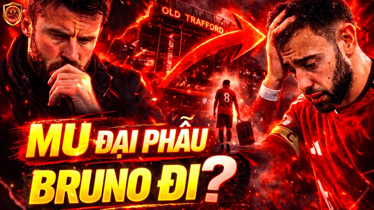 Man United Gây Sốc: Bán Bruno Fernandes? Kế Hoạch Tái Thiết Lộ Diện #manunited