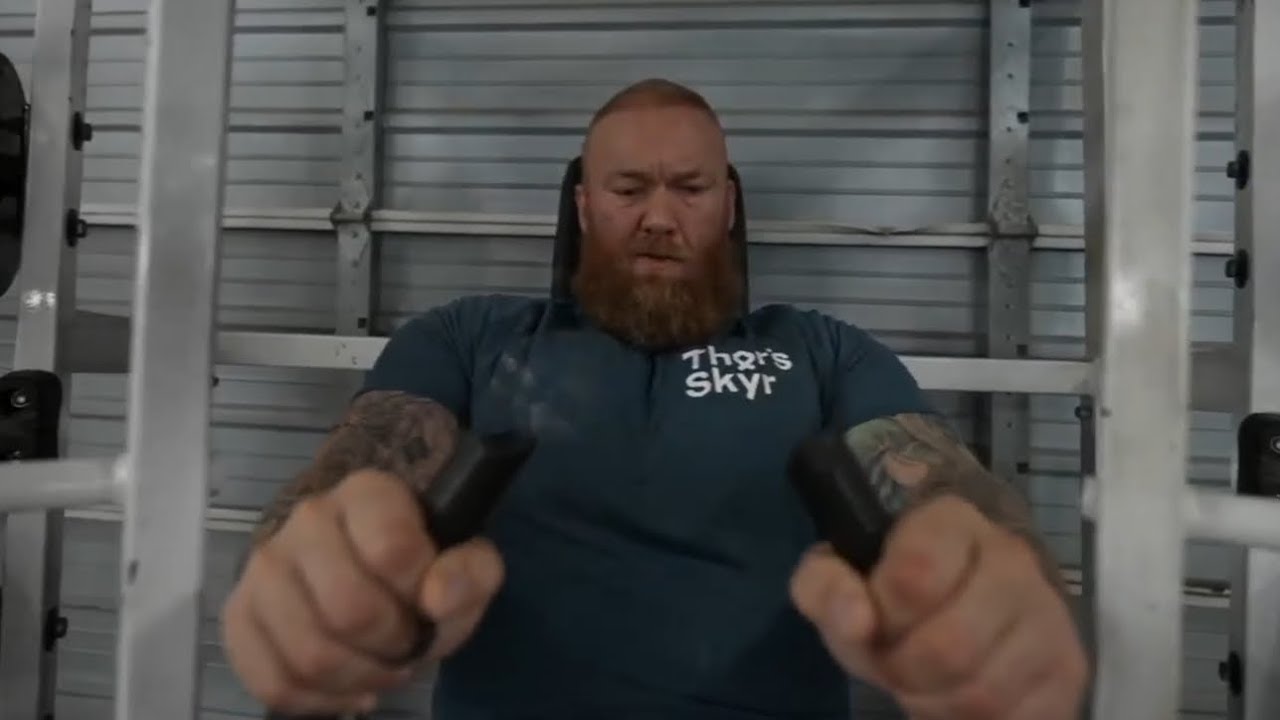 Easy Weight For The Mountain! Hafthor Bjornsson Camp Knut 