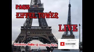 Live at Eiffel tower 🗼 05 march 2023 #parislive#eiffeltower #parislivestreaming