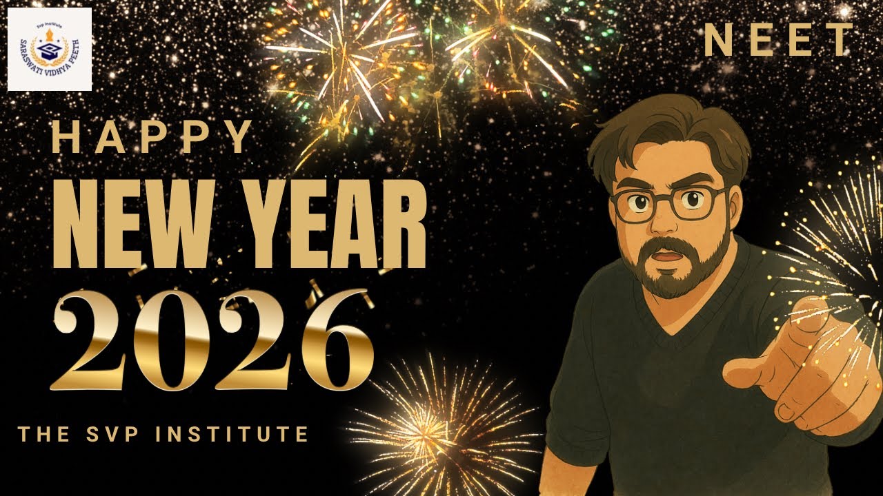 Happy New Year 2026 | Neet 2026 | SVP Institute | PwD MBBS नव वर्ष की हार्दिक शुभकामनाएं Vicky Singh