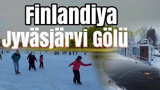 Tarkan Tekten ile #Finlandiya'nın 150 km Uzunluğundaki #Jyväsjärvi Gölünden Kış ve İnsan Manzaraları