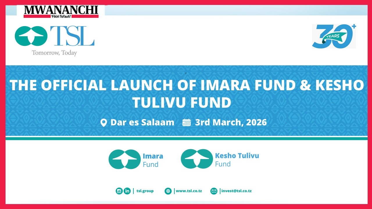 LIVE: THE OFFICIAL LAUNCH OF IMARA FUND & KESHO TULIVU FUND