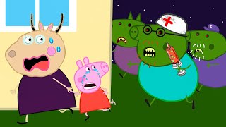 Zombie Apocalypse, Zombie Appearance And Fright Night For Peppa Pig🧟‍♀️ | Peppa Pig Funny Animation