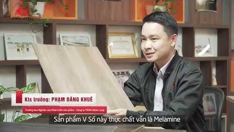 So sánh gỗ melamine và veneer