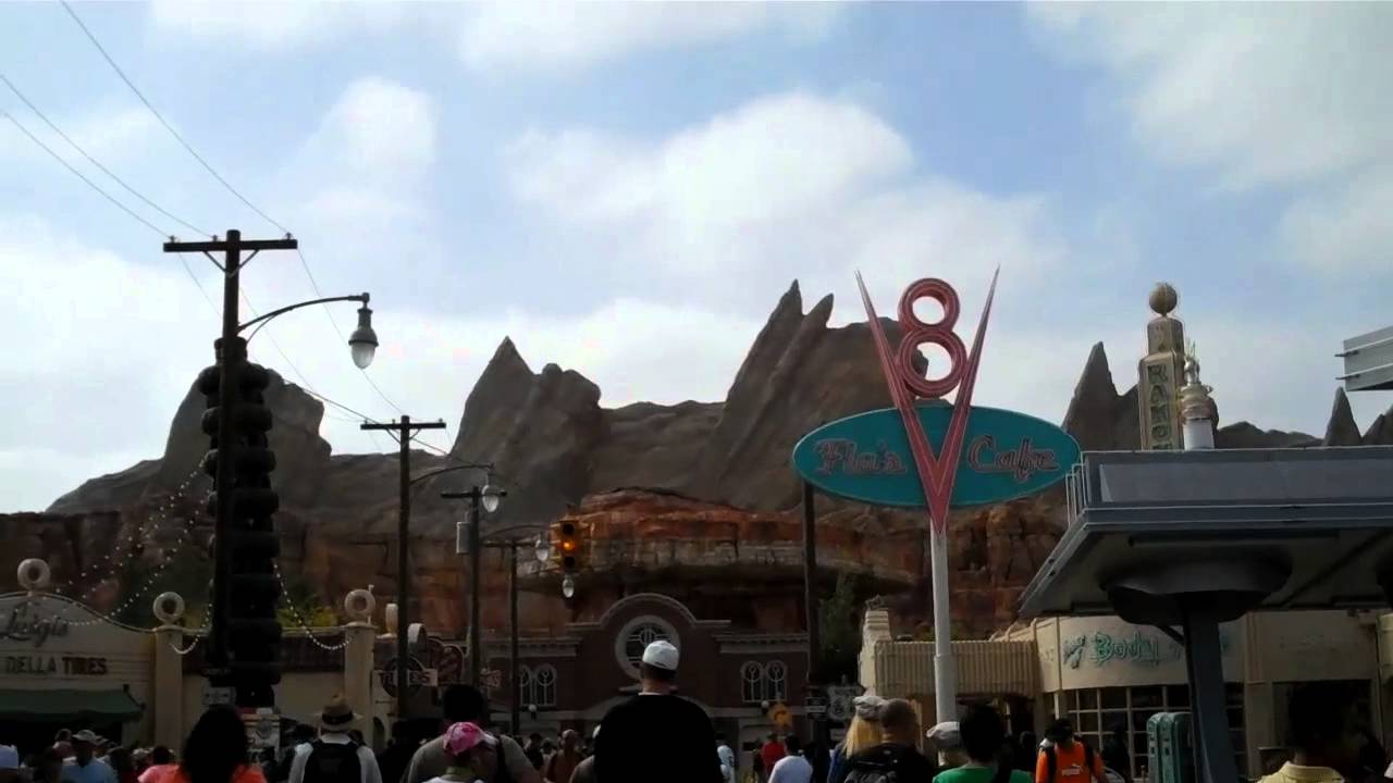 Disney California Adventure Cars Land Radiator Springs 2012