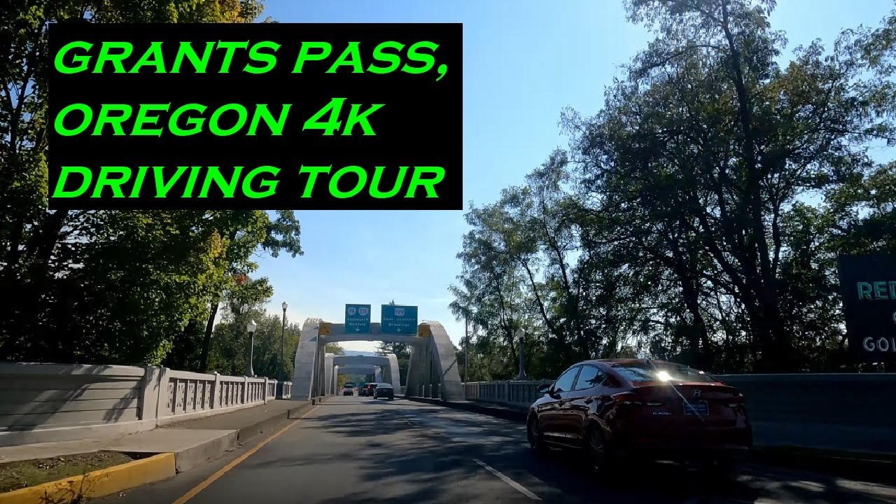Grants Pass, Oregon 4k Driving Tour Dashcam POV YouTube