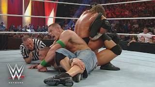 FULL MATCH: Randy Orton vs. John Cena vs. Triple H – WWE Title Match: WWE Night of Champions 2009