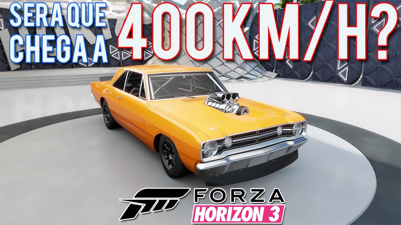 400+ KM/h!!! Dodge Dart Hemi - Forza Horizon 3 [PT-BR]