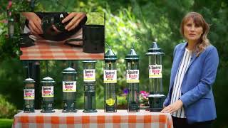 Squirrel Buster Finch Squirrel-Proof Bird Feeder W4 Metal Perches & 8 Feeding Ports, 2.4-Po Reviews