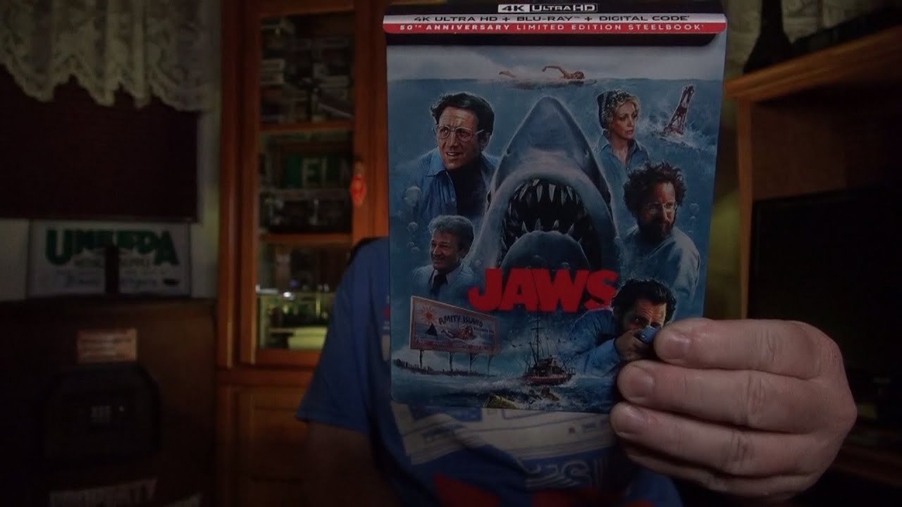 Jaws 50th Anniversary 4K/Blu-ray Steelbook