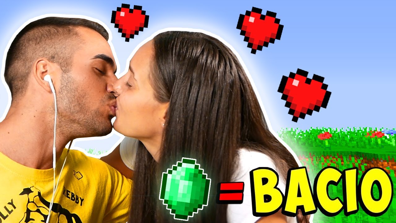 1 SMERALDO = 1 BACIO con la MIA RAGAZZA - MINECRAFT CHALLENGE