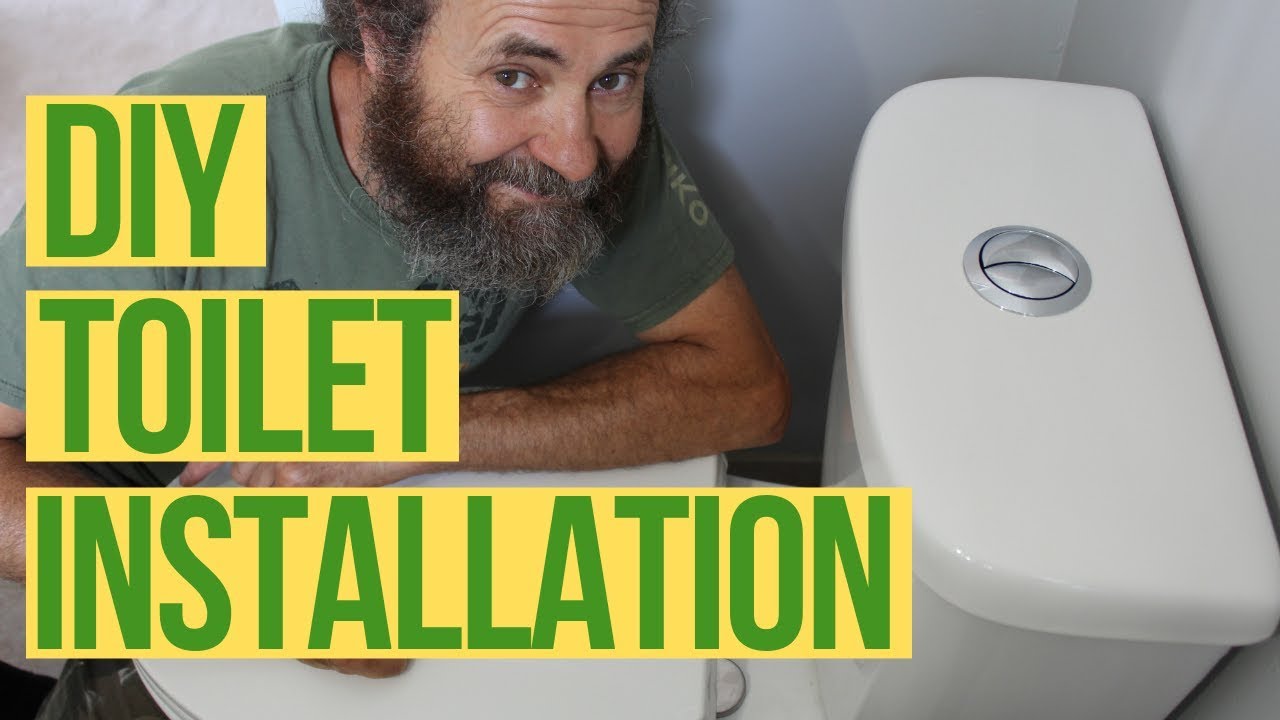 How to Install a Toilet YouTube