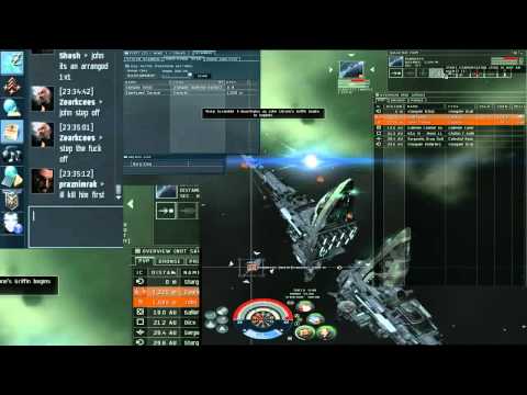EVE ONLINE Retribution vs Caracal