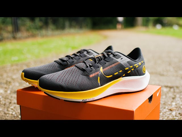 nike pegasus 38 black yellow