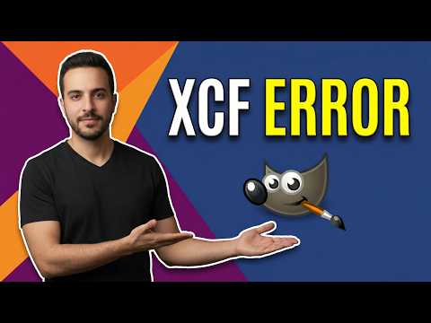 Gimp Xcf Error (Easy Fix Guide)