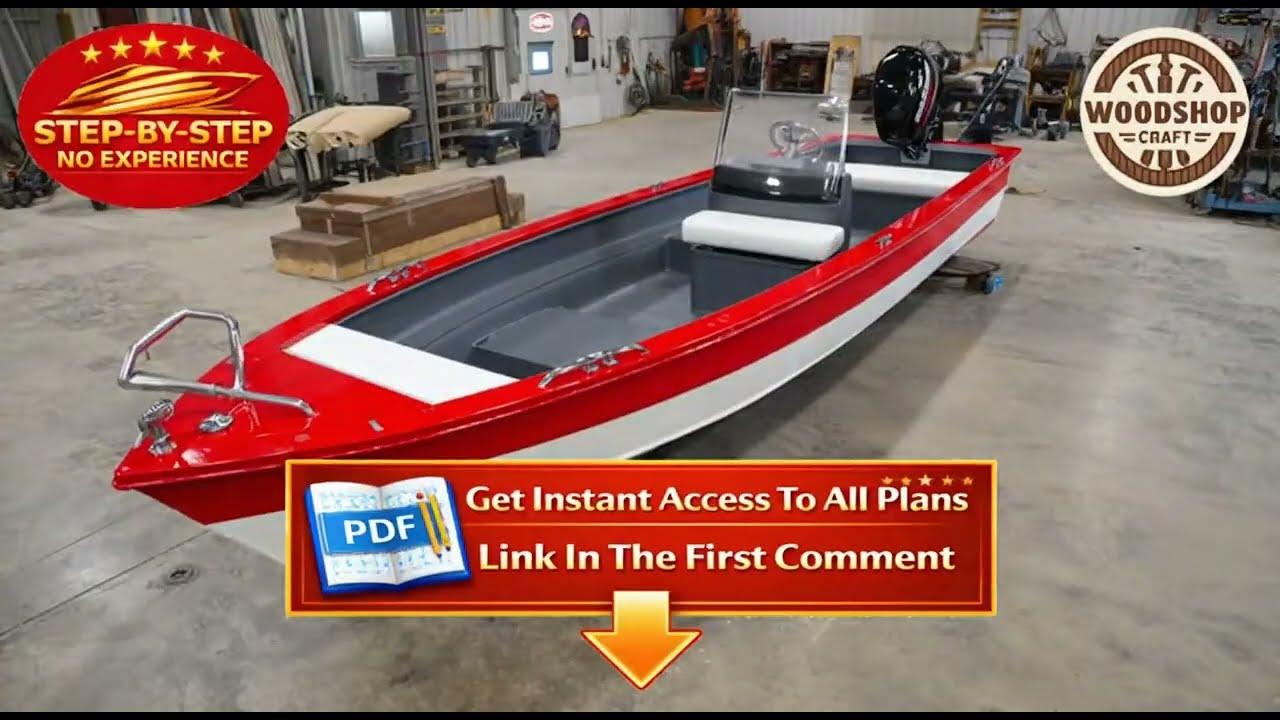Secret to Building a Steel Boat Yourself with Simple DIY Plans