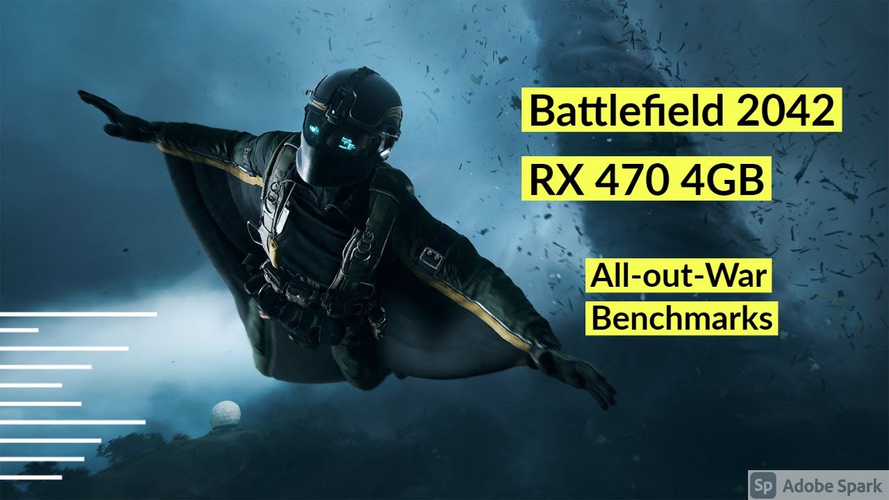 RX 470 4GB | Battlefield 2042 - 1080p AOW Benchmarks (128 Players)