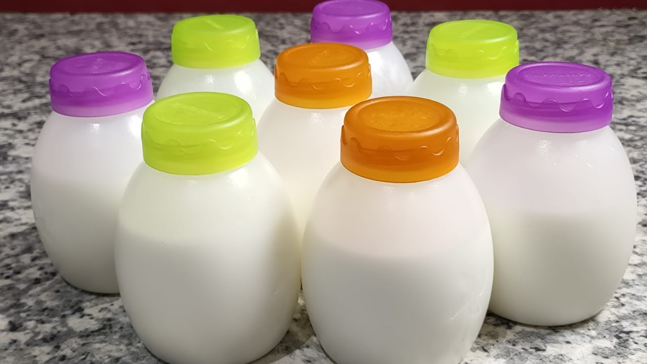 Je te montre comment faire des YAOURTS À BOIRE au robot Thermomix. Facile, rapide et économique.