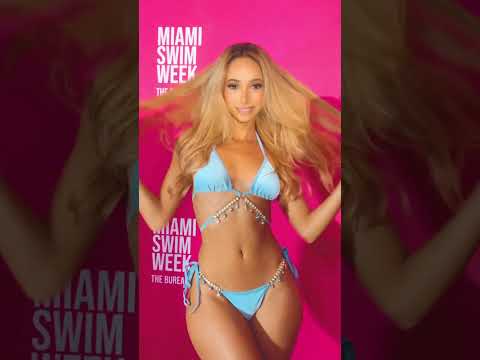 beatriz  corbett #catwalk #fashionshow #models #bikini #miamiswimweek #fashionweek #shots
