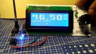 FM Radio using InvIoT U1, an arduino compatible board screenshot 4