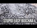 how to make BIOCHAR (stupid EASY!!)