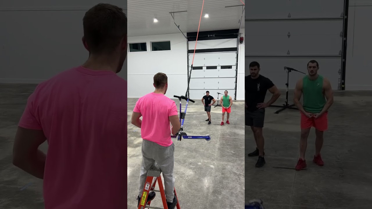 Razor scooter shin durability test 