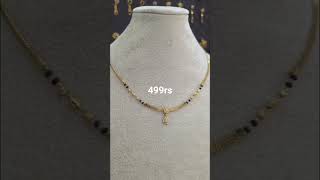 🖤✨ Elegant Black Beads Short Chain ✨🖤Simple yet classy