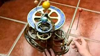Wooden Orrery Mk II,orrey