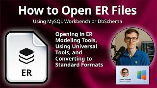 How to Open ER Files (Entity Relationship Database Model)