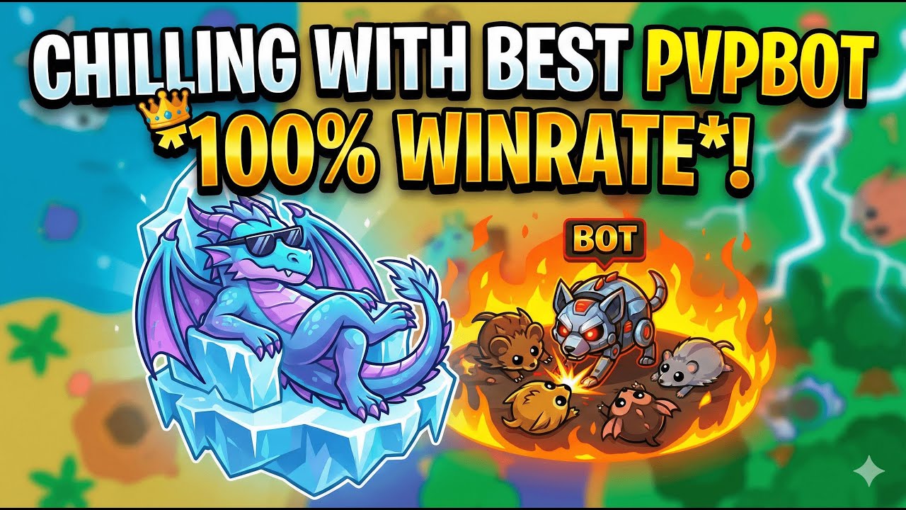 [mope.io] chilling with best pvpbot *100% winrate*